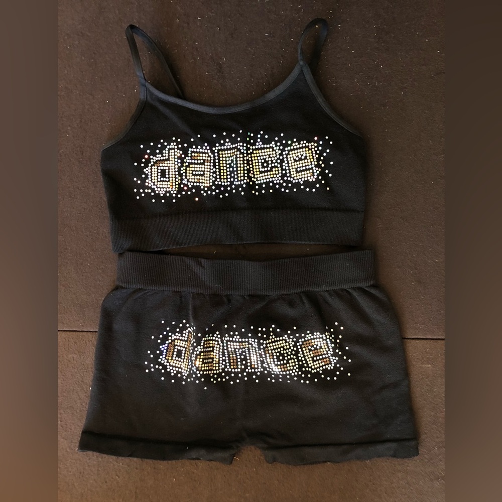 Girls two piece dance set